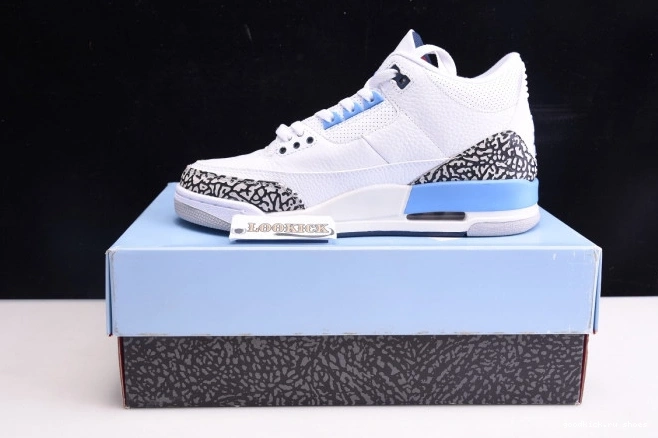 80% Off Sale 3 Air CT8532-104 Jordan UNC 0705